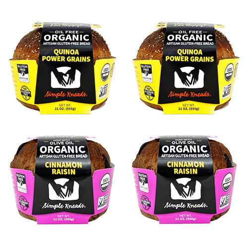 (2)Quinoa PG,(2)Cinnamon Raisin