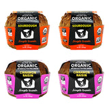 (2)Sourdough,(2)Cinnamon Raisin