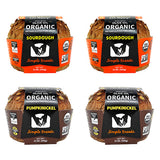 (2) Sourdough, (2) Pumpkinickel