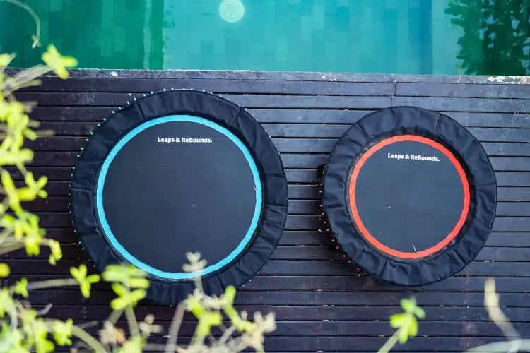 Mini Trampoline Rebounder for Adults - Fitness Trampoline