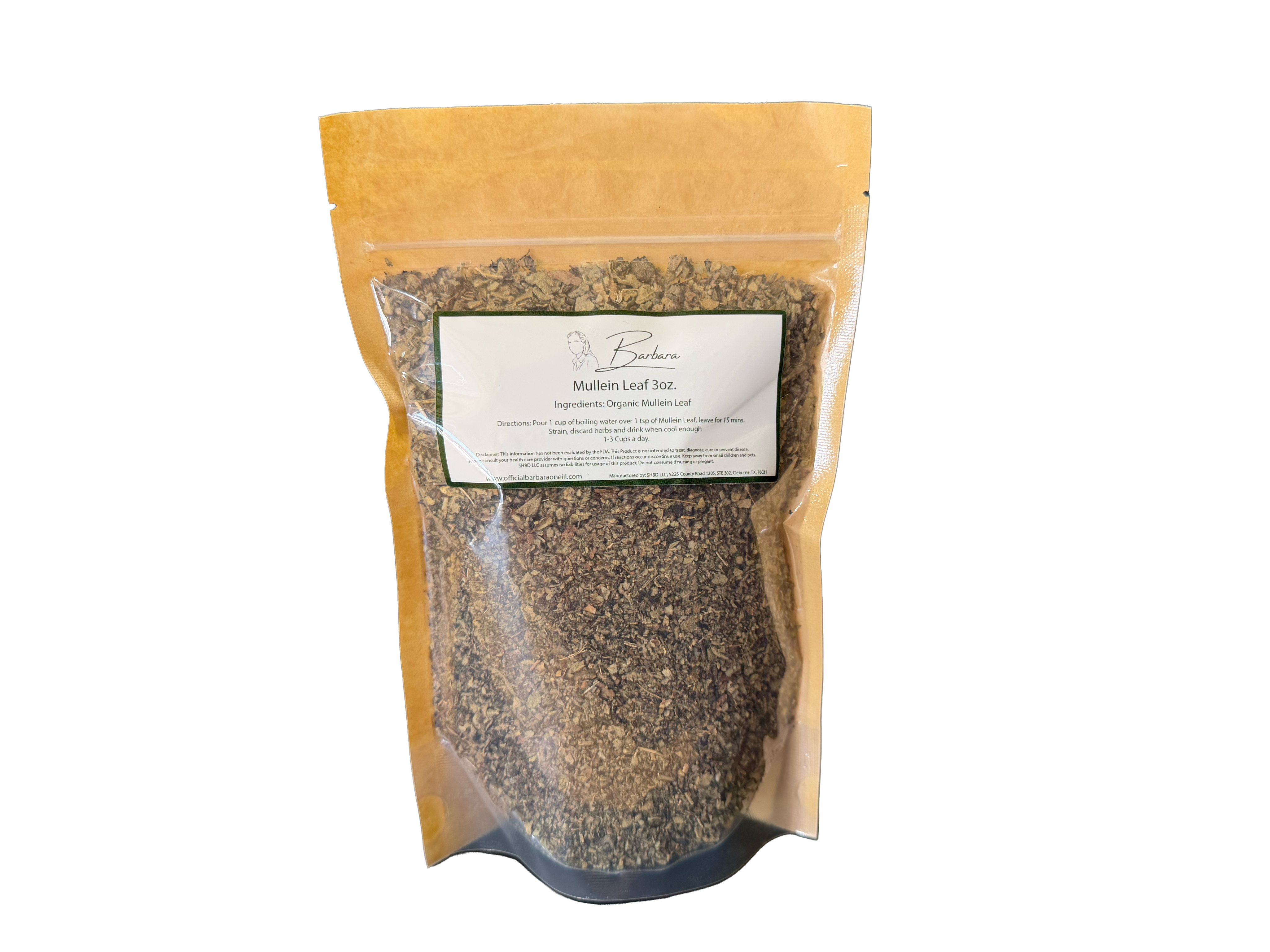 Organic Mullein Leaf Tea - 3oz