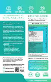 ROYAL SPIRULINA - Freeze-Dried Spirulina Powder