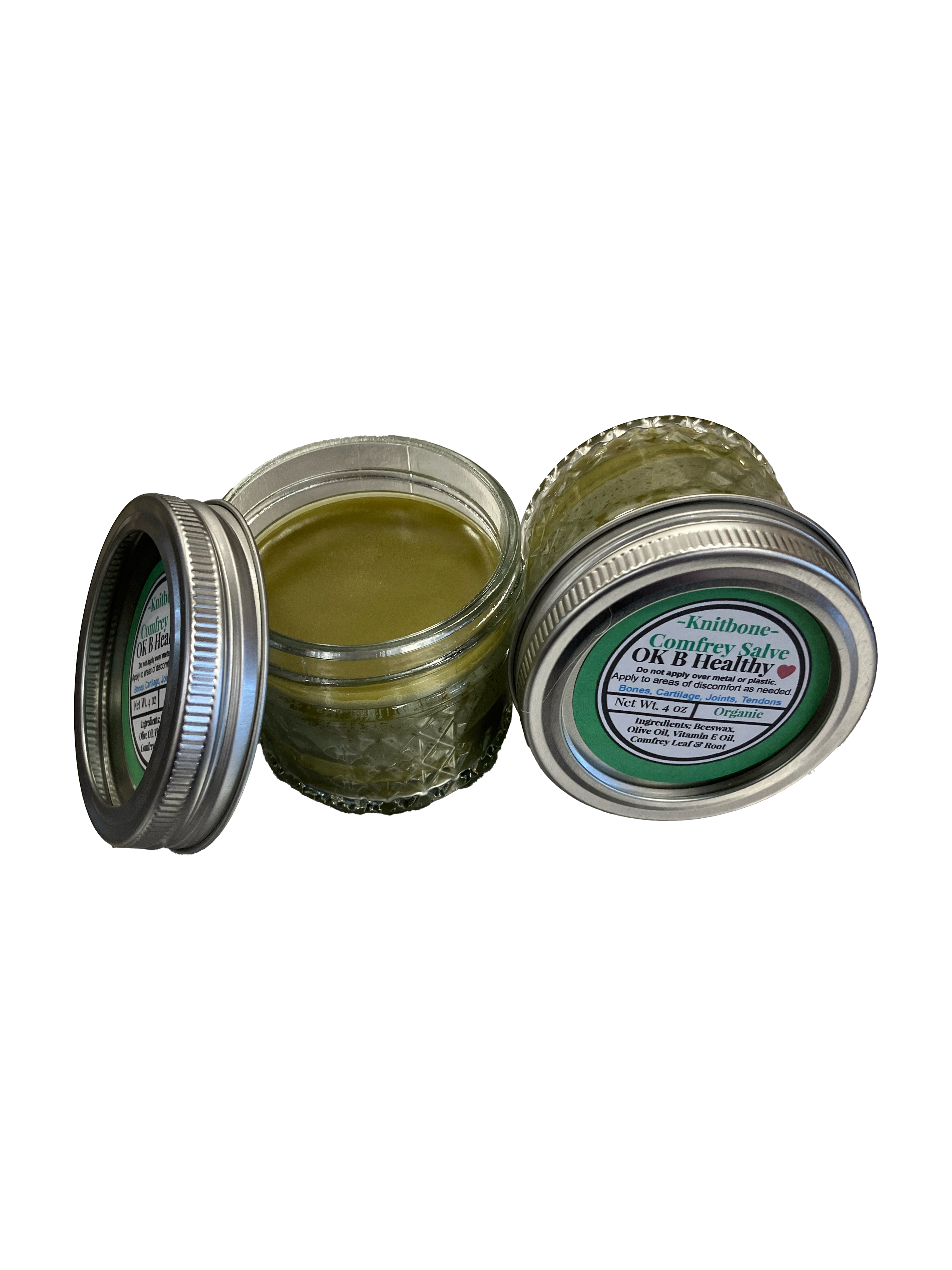 Comfrey Salve Organic - OK B Healthy
