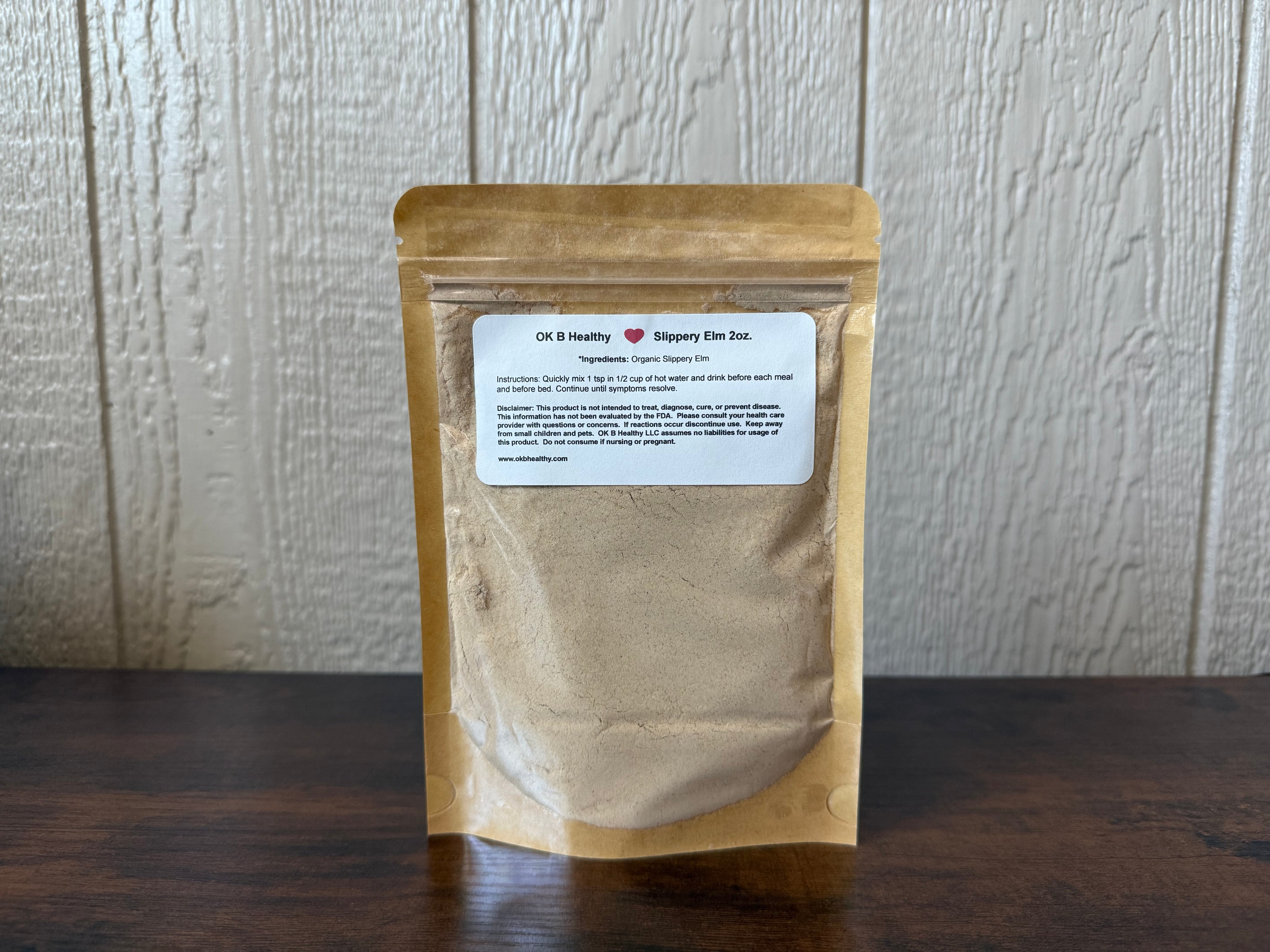 Organic Slippery Elm - 2oz