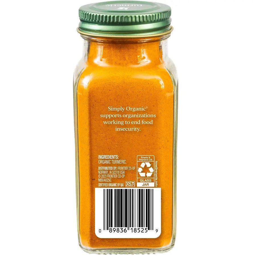 Simply Organic Turmeric Root, Ground