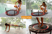 Mini Trampoline Rebounder for Adults - Fitness Trampoline