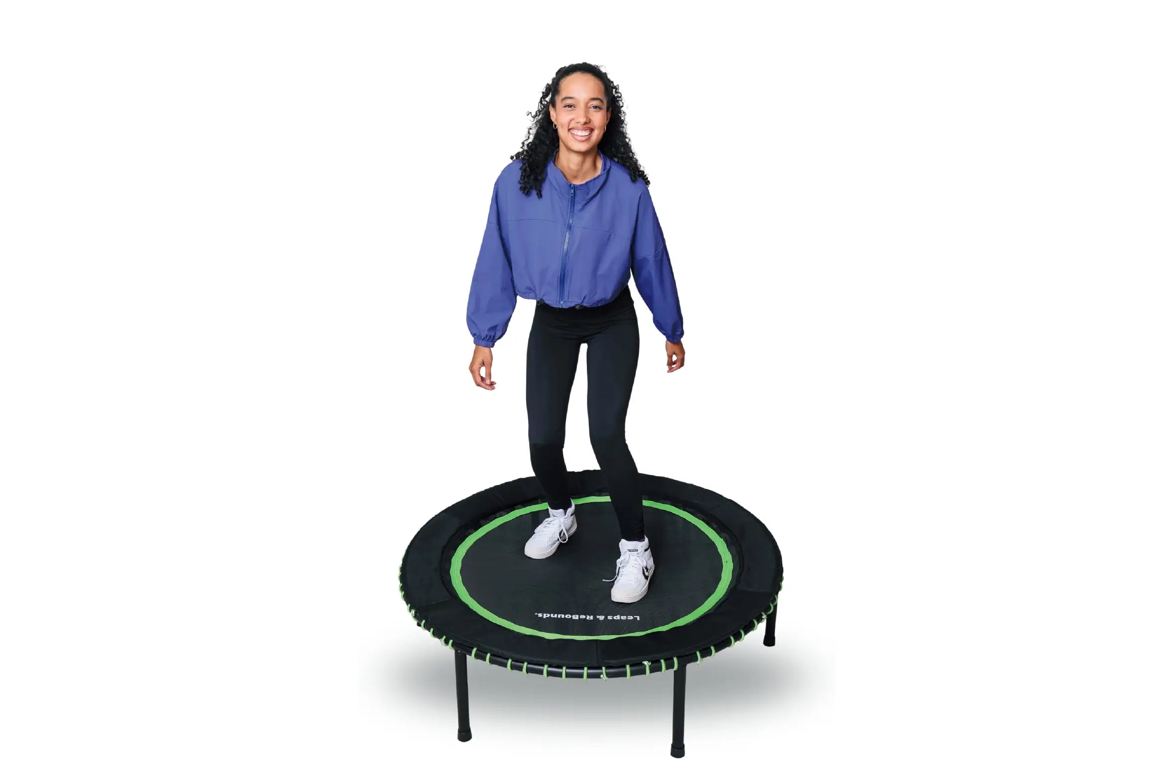 Mini Trampoline Rebounder for Adults - Fitness Trampoline