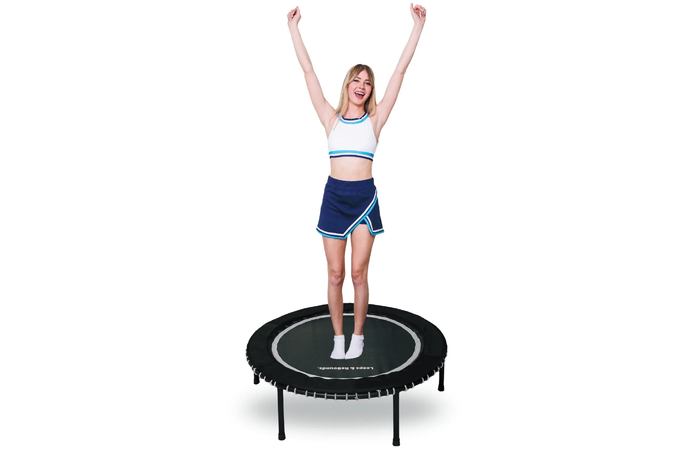 Mini Trampoline Rebounder for Adults - Fitness Trampoline