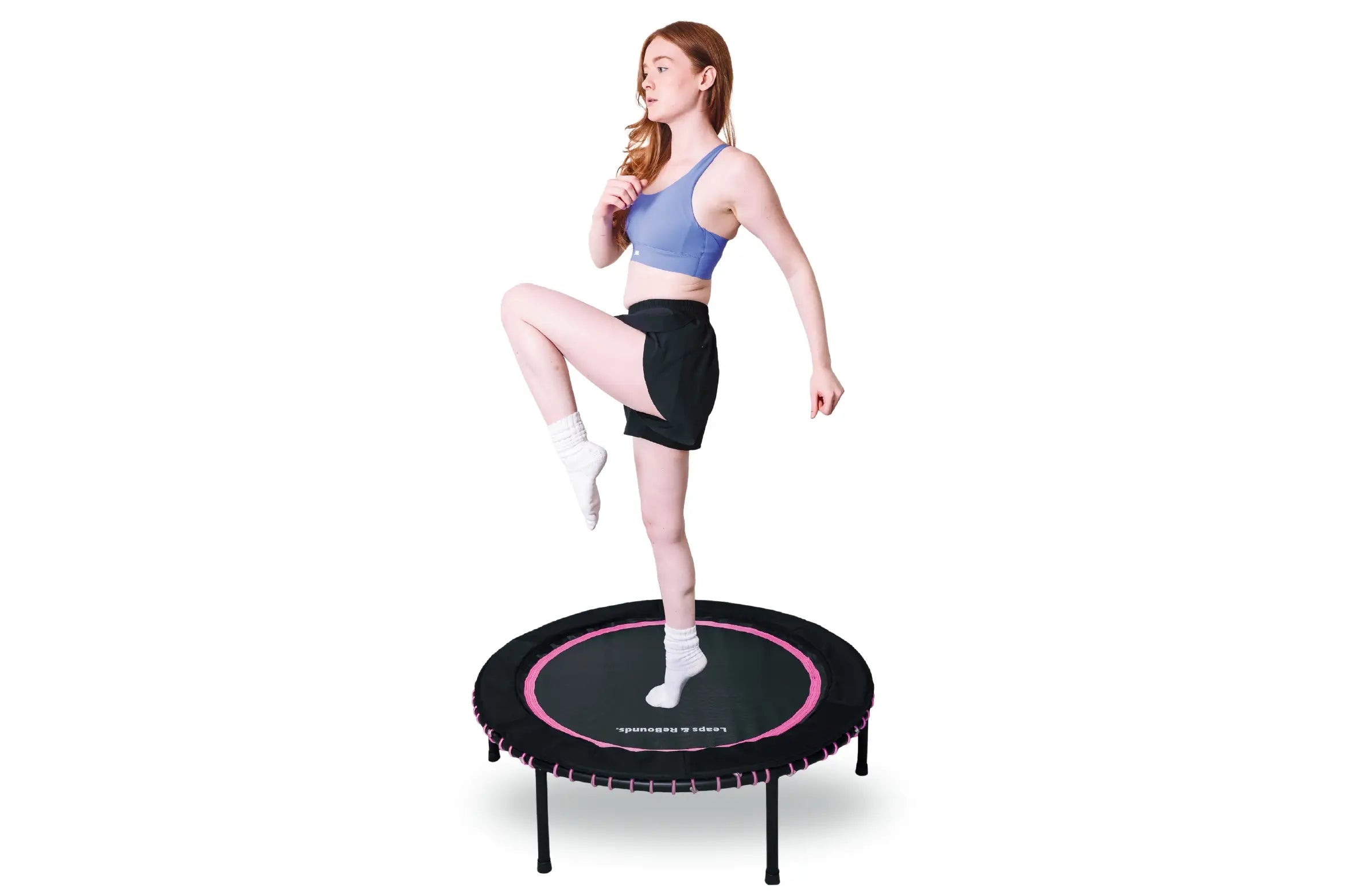 Mini Trampoline Rebounder for Adults - Fitness Trampoline